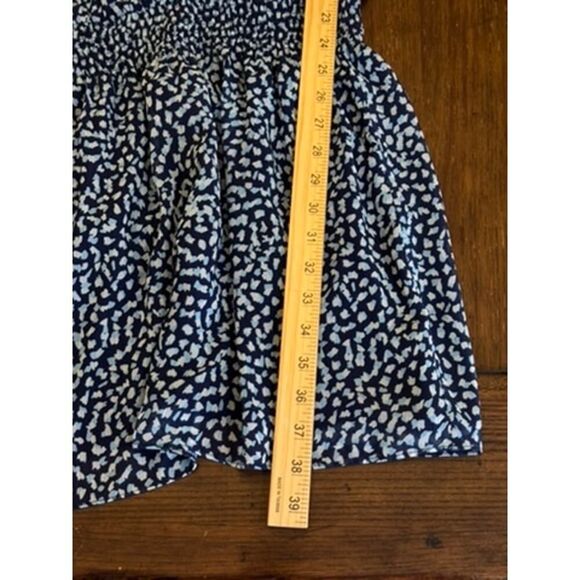 💙 RAMY BROOK Navy Blue Printed Landa Dress - Size Large - NWT $445 Retail! 💙 - Picture 14 of 14